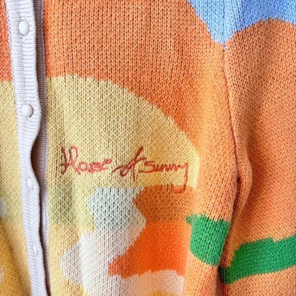 House Of Sunny Day Tripper Jacquard Cardigan - Picture 8 of 10